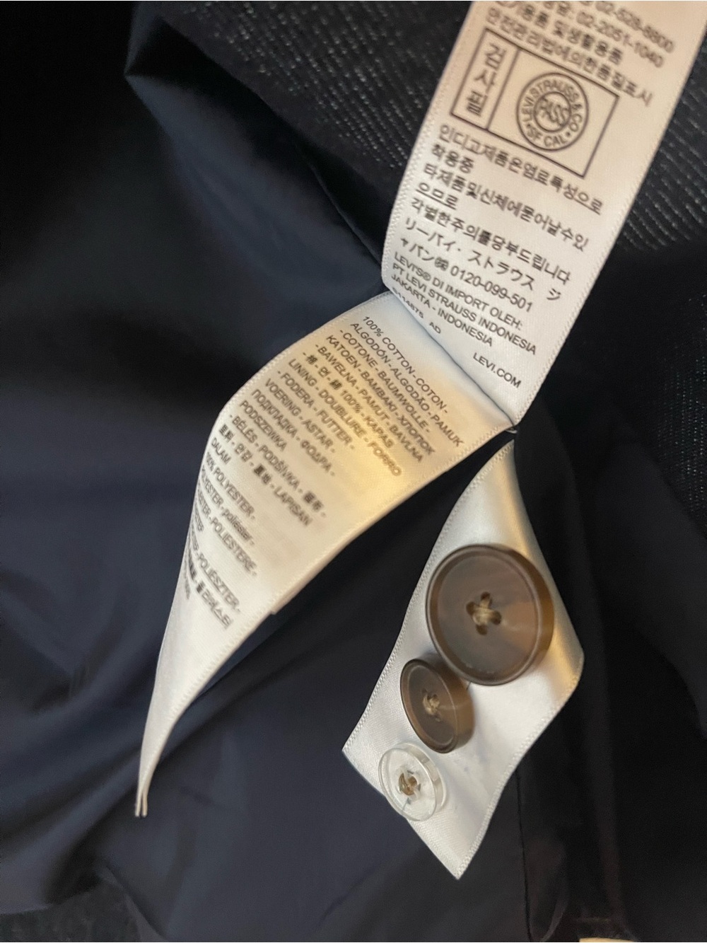 Levi’s Stella Relaxed Denim Blazer - Picture 7 of 7